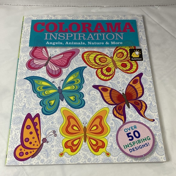 Colorama Art Books Lot of 2 Decorations & Inspiration Create Relax & Recharge - Picture 4 of 11